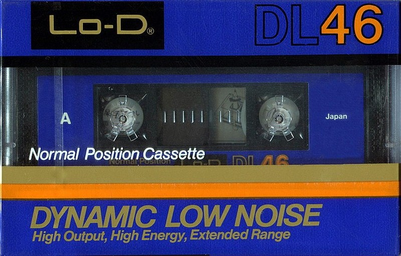 Compact Cassette Lo-D DL 46 Type I Normal 1984 Japan
