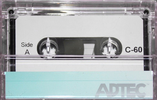Compact Cassette Adtec 60 "Music Master" Type I Normal
