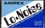 Compact Cassette Ampex Lo-Noise 90 "352-C90" Type I Normal 1978 USA