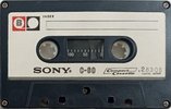 Compact Cassette Sony 60 Type I Normal Japan