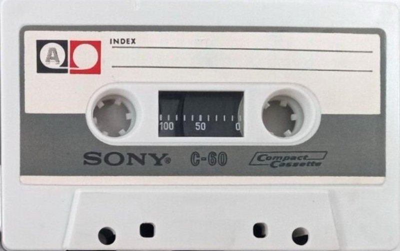Compact Cassette Sony 60 Type I Normal Japan
