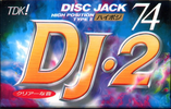 Compact Cassette TDK DJ2 Disc Jack 74 "DJ2-74" Type II Chrome 1995 Japan
