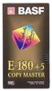 VHS, Video Home System BASF Copy Master 180 Type II Chrome 1990 Europe