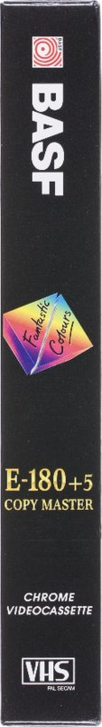VHS, Video Home System BASF Copy Master 180 Type II Chrome 1990 Europe