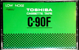 Compact Cassette Toshiba F 90 Type I Normal 1975 Japan