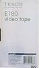 VHS, Video Home System Tesco 180 Type I Normal Europe