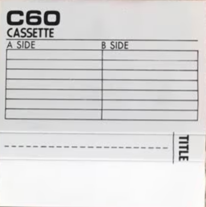 Compact Cassette NAVP 60 "Premium" Type I Normal 1988 Canada