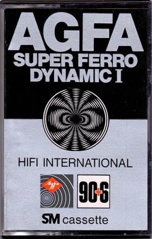 Compact Cassette AGFA Super Ferro Dynamic I 90 Type I Normal 1978 Europe