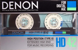 Compact Cassette Denon HD 42 Type II Chrome 1986 Japan