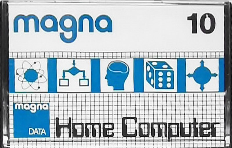 Compact Cassette Magna Home Computer 10 Computer Cassette 1981 Europe