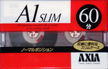 Compact Cassette AXIA A1 60 "A1SA60" Type I Normal 1993 Japan