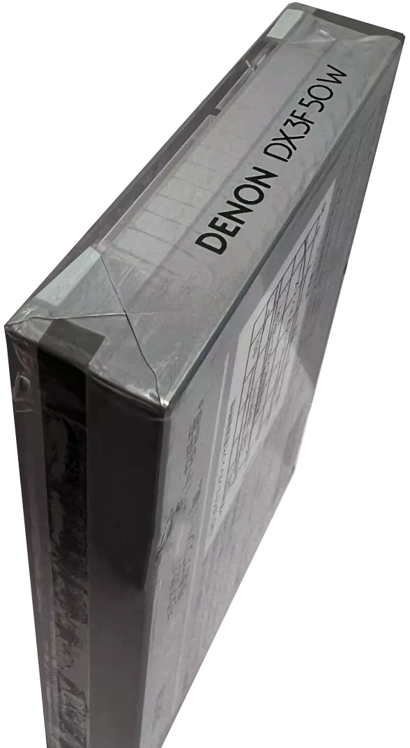 Compact Cassette Denon DX-3F 50 "DX3F50W" Type I Normal 1985 Japan