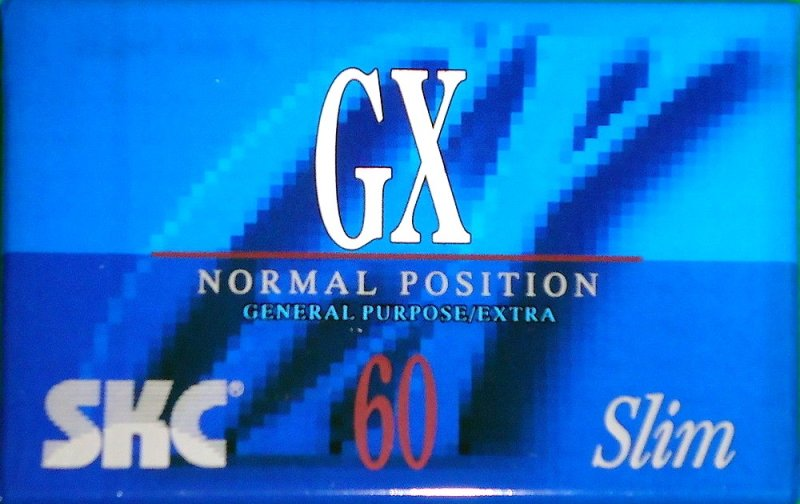 Compact Cassette SKC GX 60 Type I Normal 1995 Europe