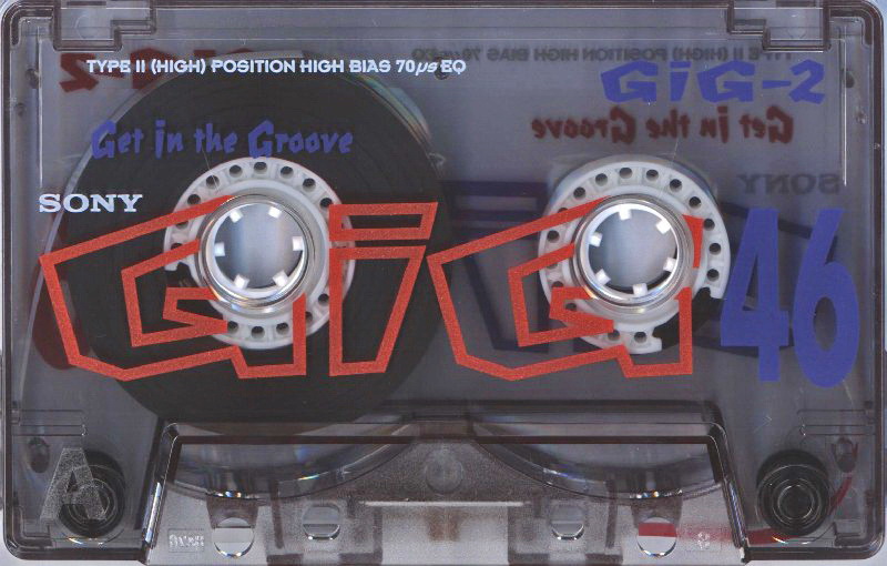 Compact Cassette Sony GIG-2 46 "C-46GIG2A" Type II Chrome 1996 Japan