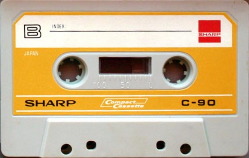 Compact Cassette Sharp 90 Type I Normal 1971 Worldwide