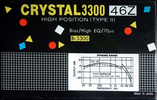 Compact Cassette Crystal 3300 46 Type II Chrome Japan