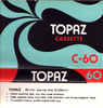 Compact Cassette Topaz 60 Type I Normal 1978