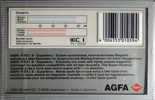 Compact Cassette AGFA F-DX I S 60 Type I Normal 1987 Europe