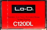 Compact Cassette Lo-D DL 120 Type I Normal 1978 Japan