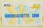 Compact Cassette ZZZ Audiocassette ZD 90 Type I Normal 1988 China