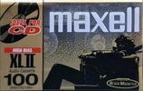 Compact Cassette Maxell XLII 100 Type II Chrome 1998 North America