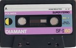 Compact Cassette Polimer Diamant SF-I 60 Type I Normal Hungary