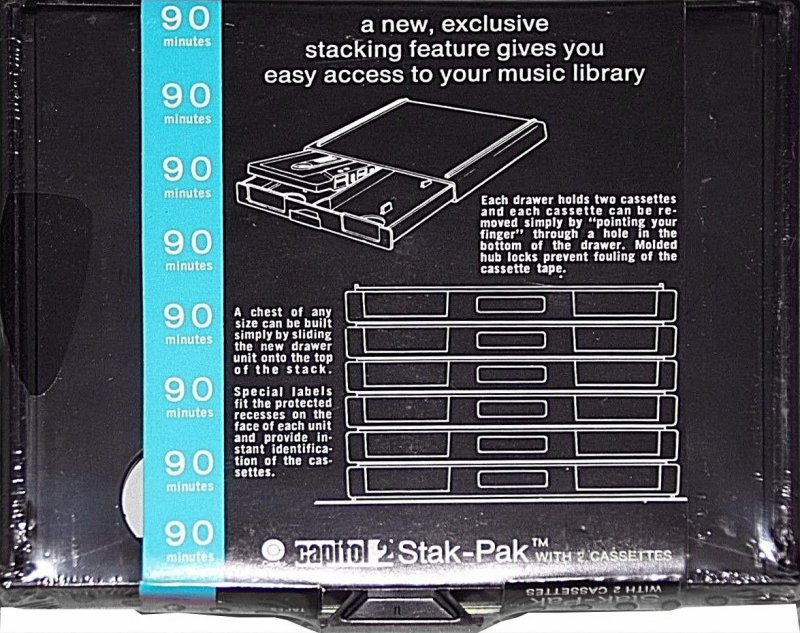 2 pack Capitol Capitol 2 90 "Stak-Pak" Type I Normal 1972 USA
