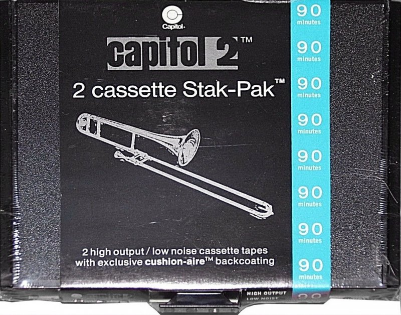 2 pack Capitol Capitol 2 90 "Stak-Pak" Type I Normal 1972 USA