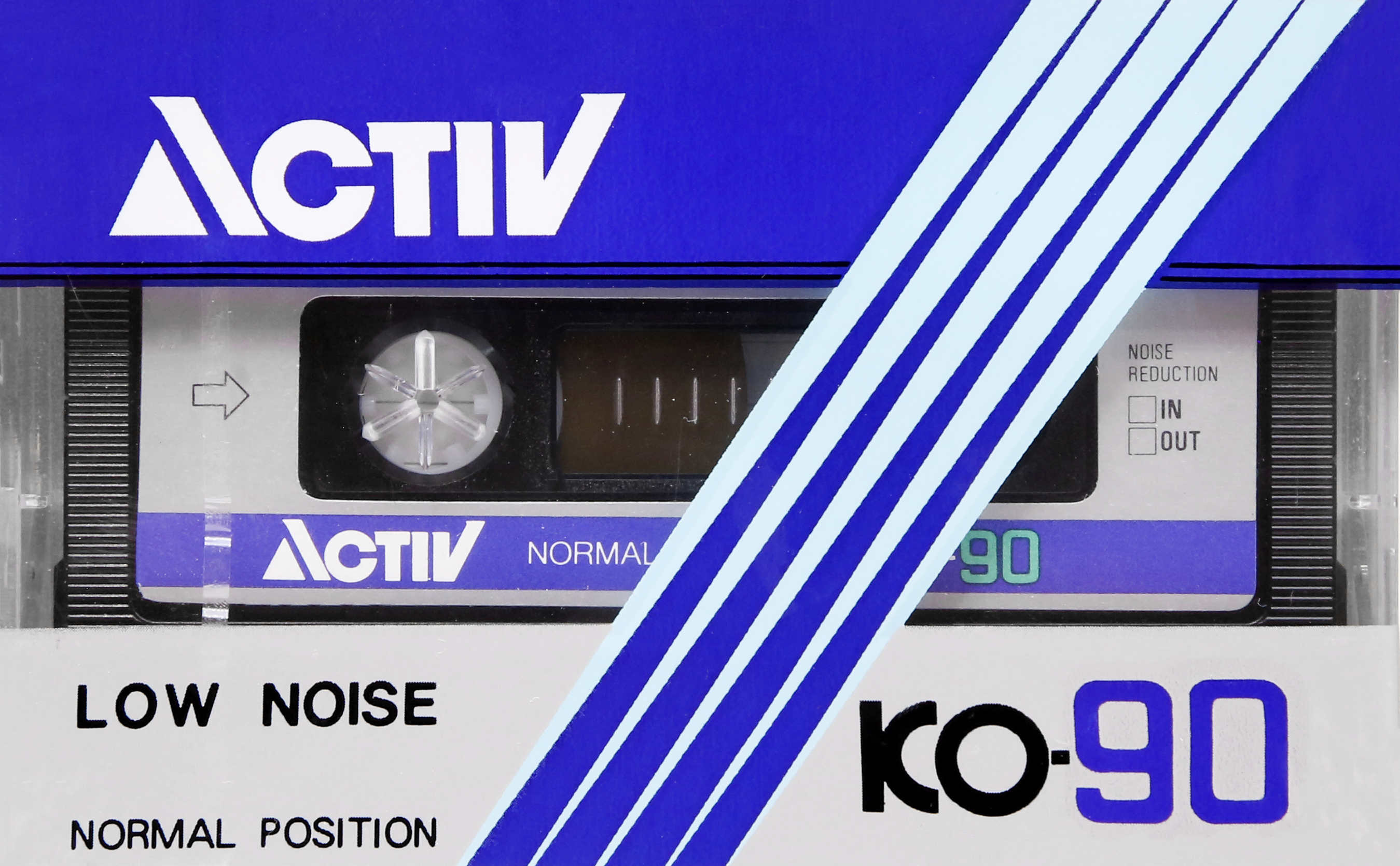 Compact Cassette Activ KO 90 Type I Normal 1986 South Korea