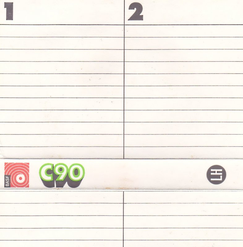 Compact Cassette BASF 90 Type I Normal 1971 Germany