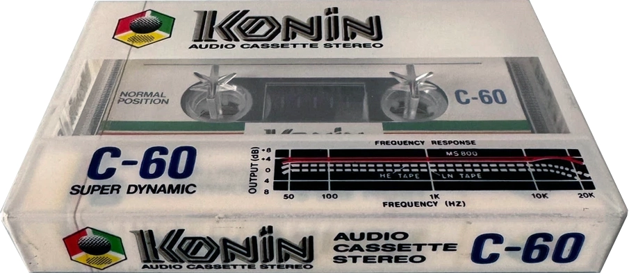 Compact Cassette Konin 60 Type I Normal China