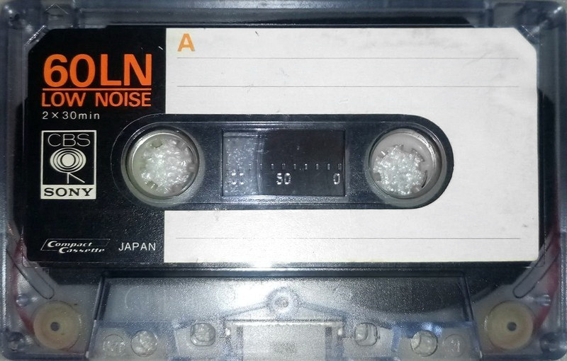 Compact Cassette CBS / Sony 60 Type I Normal 1973 Japan