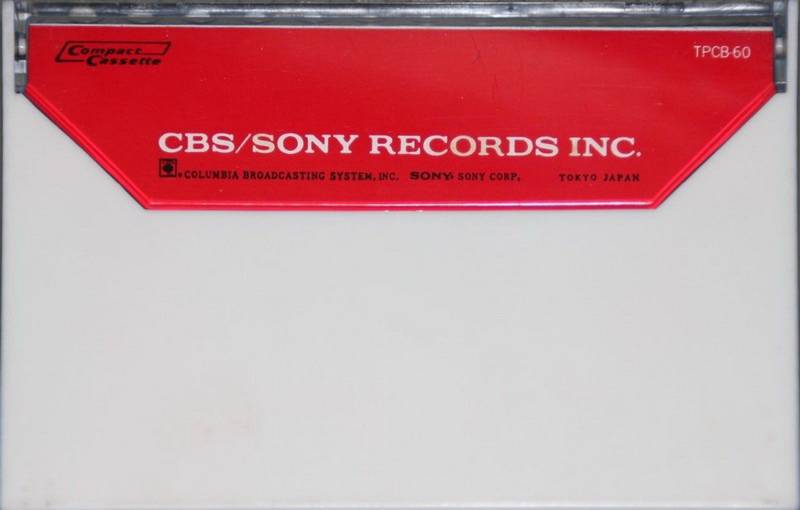 Compact Cassette CBS / Sony 60 Type I Normal 1973 Japan