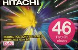 Compact Cassette Hitachi DL 46 Type I Normal 1993 Europe