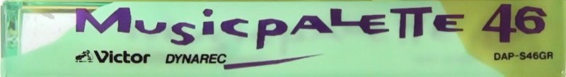 Compact Cassette Victor Musicpalette 46 "DAP-S46GR" Type I Normal 1985 Japan