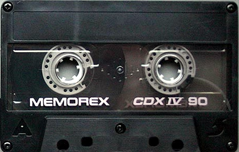 Compact Cassette Memorex CDX IV 90 Type IV Metal 1989 Canada, USA