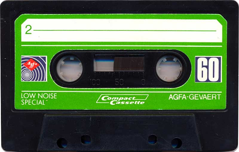 Compact Cassette AGFA LNS 60 Type I Normal 1980 Europe