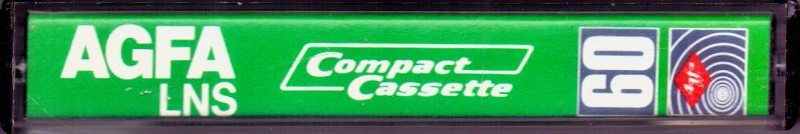 Compact Cassette AGFA LNS 60 Type I Normal 1980 Europe