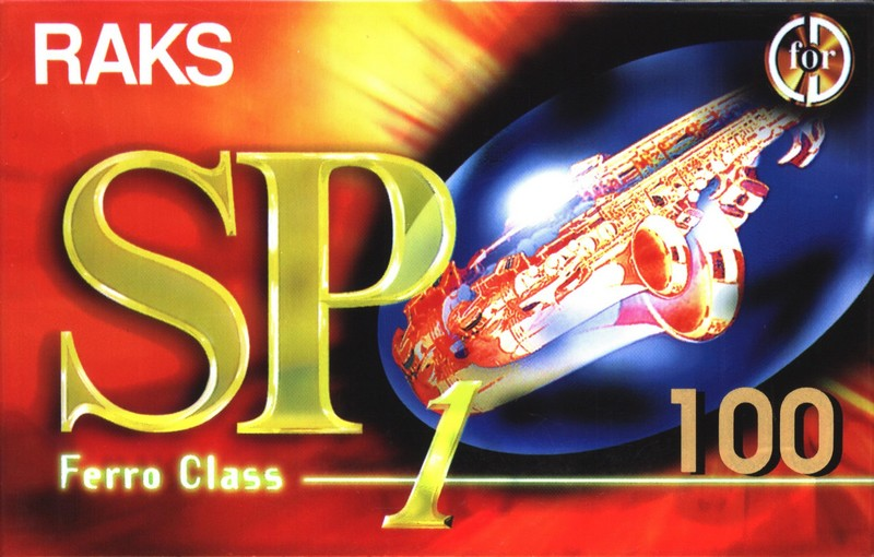 Compact Cassette RAKS SP 1 100 Type I Normal 1998 Europe