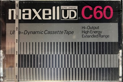 Compact Cassette Maxell UD 60 Type I Normal 1972 Europe