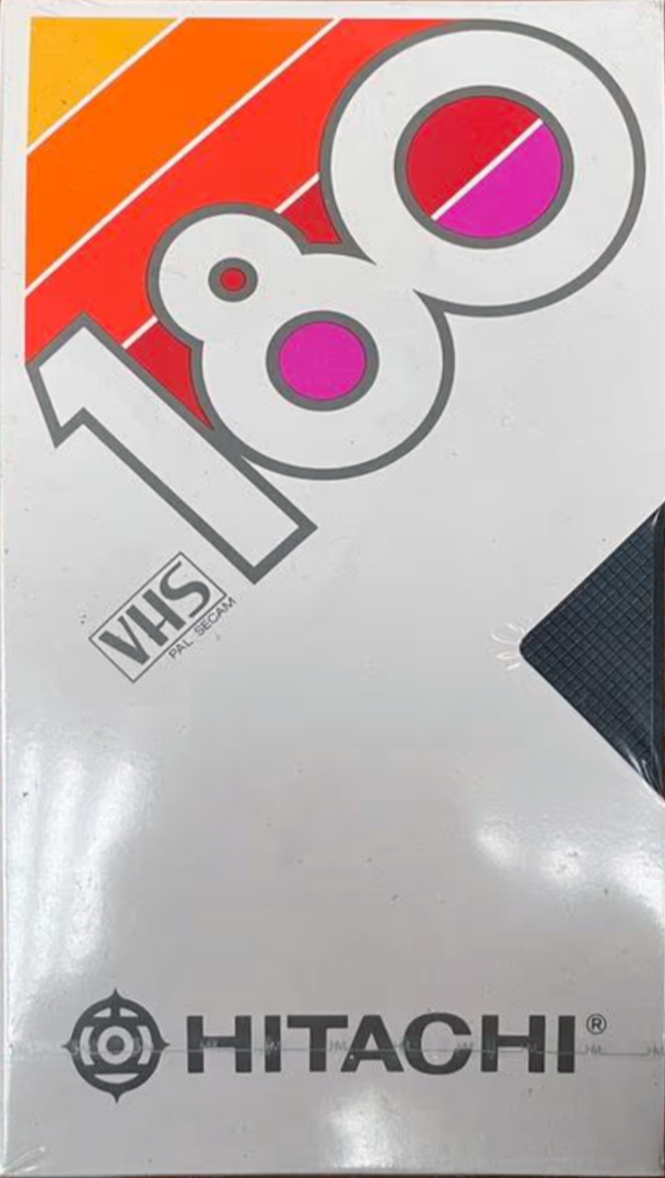 VHS, Video Home System Hitachi 180 Type I Normal Europe