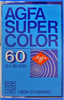 Compact Cassette AGFA SUPER COLOR 60 Type I Normal 1975 Europe