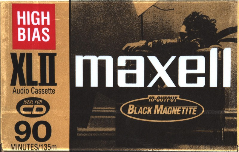 Compact Cassette Maxell XLII 90 Type II Chrome 1996 North America