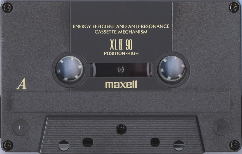 Compact Cassette Maxell XLII 90 Type II Chrome 1996 North America