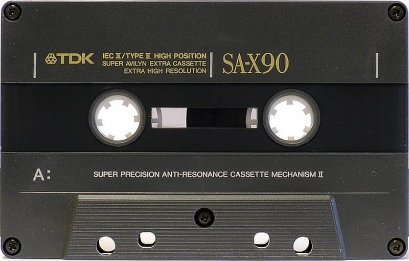 Compact Cassette TDK SA-X 90 "SA-X90SE" Type II Chrome 1990 Australia, Europe