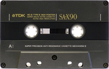 Compact Cassette TDK SA-X 90 "SA-X90SE" Type II Chrome 1990 Australia, Europe