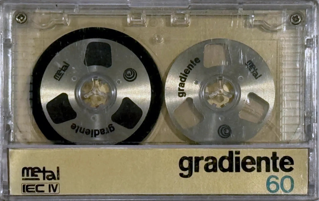 Compact Cassette Gradiente 60 Type IV Metal Latin America