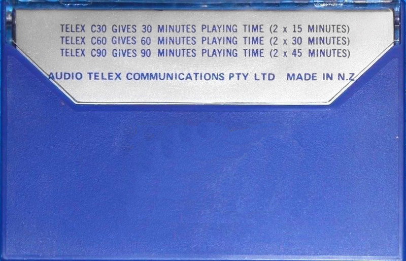 Compact Cassette Telex 90 Type I Normal 1979 Australia