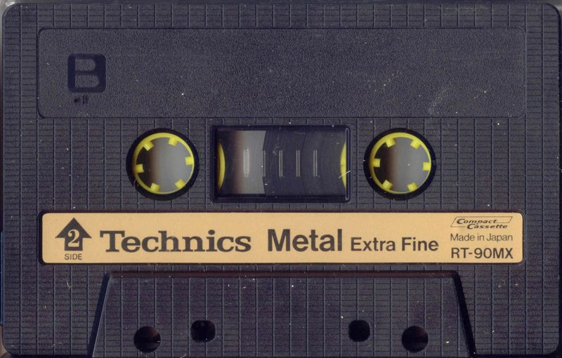 Compact Cassette Technics MX 90 "RT-90MX" Type IV Metal 1979 Europe