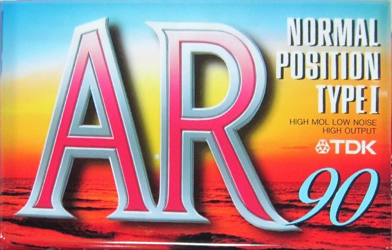 Compact Cassette TDK AR 90 "AR-90F" Type I Normal 1994 Japan